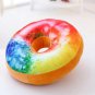 Colourful Creative 3D Plush Donut Throw Pillow Sofa