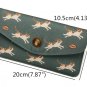 Nylon Cute Cat Clutch Long Wallet Phone Bag