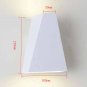 10W LED Ladder Shape Wall Light for Indoor Living Room Bedroom Decoration