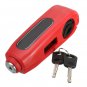 Motorcycle Scooters ATVs Brake Lever Security Anti-theft Lock with 2 Keys