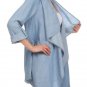 Casual Denim Blue Long Sleeve Women Loose Cardigan