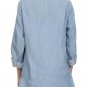 Casual Denim Blue Long Sleeve Women Loose Cardigan