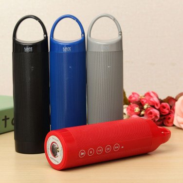 Bluetooth 4.0 Wireless Speaker Portable TF FM Radio Handsfree Flashlight Torch Power Bank
