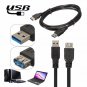 5Gbps 1.5m High Speed USB 3.0 Male to Female Short Cable Extension For Tablet