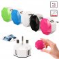 UK 2-Ports 5V Diamond USB Power Wall Travel Charger Adapter for Tablet