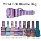 23/24 Inch Ukulele Cotton Colorful Bag Double Shoulder Bag