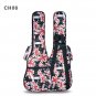 23/24 Inch Ukulele Cotton Colorful Bag Double Shoulder Bag