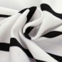 Asymmetrical Loose Casual White Stripe Long Sleeve
