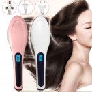 Electric LCD Fast Hair Straightener Comb Brush with US UK EU Plug Hairstyling Tool