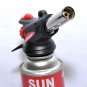 360 Degree Portable Gas Torch Flamethrower Burner Butane Gas Blow Outdoor Camping BBQ