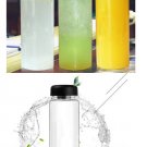 500ml Portable Clear Water Bottle Sport Water Cup