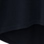 Plus Size Casual Loose Black Cashmere Long Sleeve V Neck T-Shirt