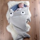 Shark Baby Sleeping Bags Newborn Winter Stroller Blanket Swaddle Bedding