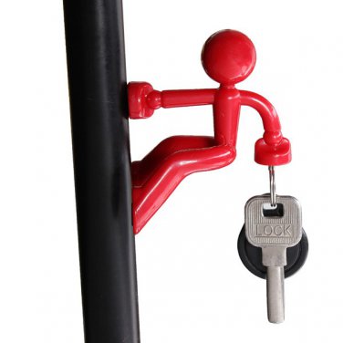Wall Climbing Man Magnet Key Chain Magnetic Key Holder