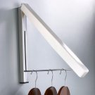 Wall Mounted Retractable Foldable Clothes Rack Magic Hanger Storage Holder