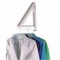 Wall Mounted Retractable Foldable Clothes Rack Magic Hanger Storage Holder