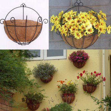 14inch Semicircular Wall Hanging Flowerpot