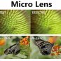 Universal 3in1 Fish Eye Wide Angle Micro Zoom Camera Lens Kit For iPhone Samsung Mobile Phone