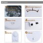 LED Wall Hanging Night Light Lamp Healing Moon Decorative Lights
