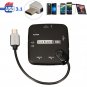 Type C USB 3.0 7 in 1 Host USB 3.1 Adapter Connection Kit Card Reader OTG HUB