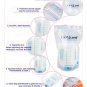 120Pcs 200ml Baby Food Feeding Storage Breast Milk Fresh Temperature Sensing Freezer Safe Bags