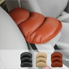 Universal Car Leather Armrest Central Console Pad Cushion Support Top Mat Cover