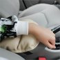Universal Car Leather Armrest Central Console Pad Cushion Support Top Mat Cover