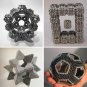 5MM Sphere Magnetic Balls Puzzle 216+4 in BOX Silver