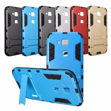 Dust Proof TPU+PC Hard Case Kickstand Stand for Huawei Ascend G7 Plus/G8