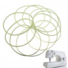 10pcs Household Sewing Machine Double Teeth Motor Belt Accessories for Singer Butterfly Bernina