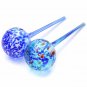 2pcs Auto Watering Glass Ball Flower Plant Drip Irrigation Controller