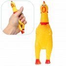 Screaming Rubber Chicken Pet DogToy Squeaker