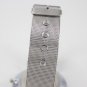 Unisex Ultra-Thin Stainless Steel Mesh Band Analog Quartz Watch
