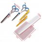 Barber Hair Scissors Cutting & Thinning Shears Comb Hairdressing Set Kit