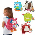 Backpack Child Animal Plush Package Snap Toys Bag