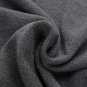 Plus Size Gray Knit Women Long Loose T-Shirt