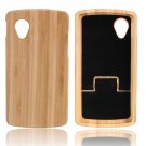 Bamboo Wood Wooden Hard Rugged Cover Case Shell Protector for LG Google Nexus 5
