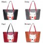 2pcs Cartoon Cat Printing Tote Casual Shoulder Bags