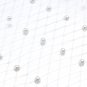 1pcs Bride Mesh Veil Handmade Pearl Face Coverage Short Wedding Hair Accessories