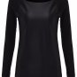 Women Slim Long Sleeve Pullover T-Shirt