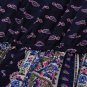 Bohemian Printed V Neck High Waist Button Maxi Dress