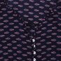 Bohemian Printed V Neck High Waist Button Maxi Dress