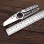 Mini-Remix Fine Edge Drop Point Clip Folding Knife Axle Hole