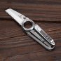 Mini-Remix Fine Edge Drop Point Clip Folding Knife Axle Hole