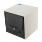 Voice Control Wooden Square LED Alarm Digital Desk Clock Thermometer Calendar