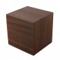 Voice Control Wooden Square LED Alarm Digital Desk Clock Thermometer Calendar