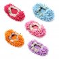 2Pcs Multifunction Cleaning Mophead Overshoe Floor Dust