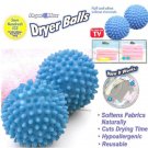 2 Pcs Washing Laundry Dryer Ball No Chemicals Soften Cloth Drying Fabric