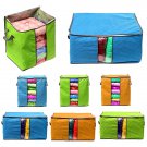 Small Foldable Bamboo Charcoal Nonwoven Quilt Storage Bag