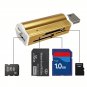 USB 2.0 Multi Memory Card Reader for Micro SD/TF M2 MMC SDHC MS Duo